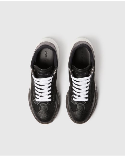 Stella McCartney Black Loop Panelled Trainers