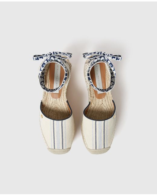 Stella McCartney Multicolor Gaia Striped Espadrilles