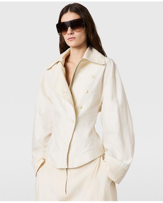 Stella McCartney Natural Washed Cotton Utility Top