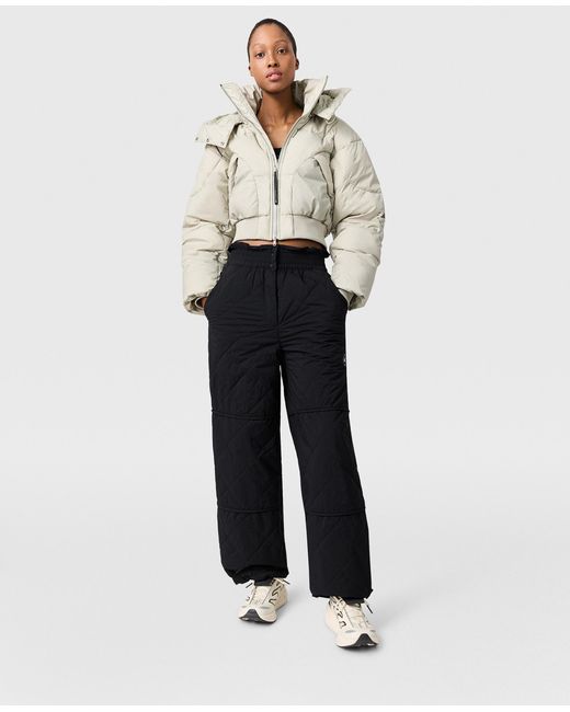 Stella McCartney Blue Logo Quilted Track Pant