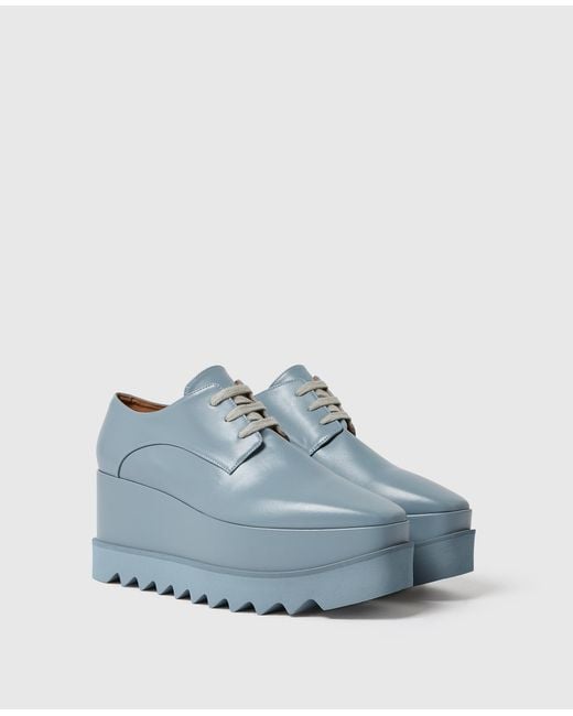 Stella McCartney Blue Elyse Platform Shoes
