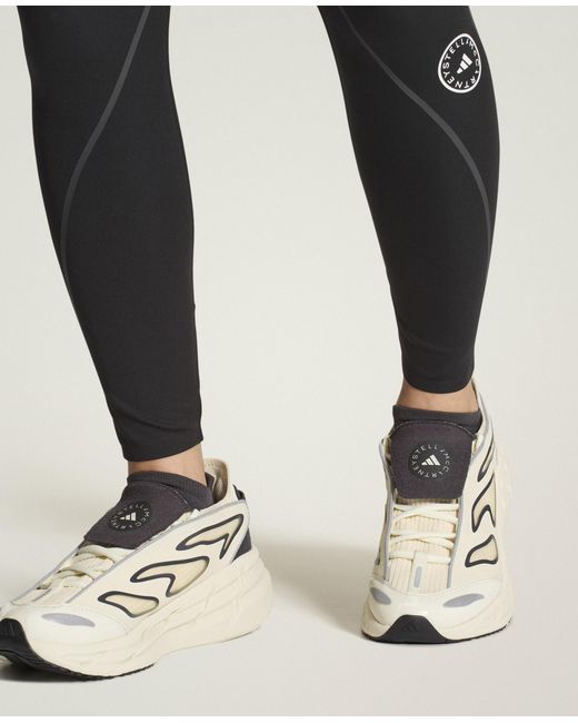 Stella McCartney White Futuristic Chunky Sole Sneakers By Adidas