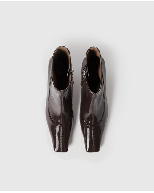 Stella McCartney Brown Stella Spur Heeled Ankle Boots