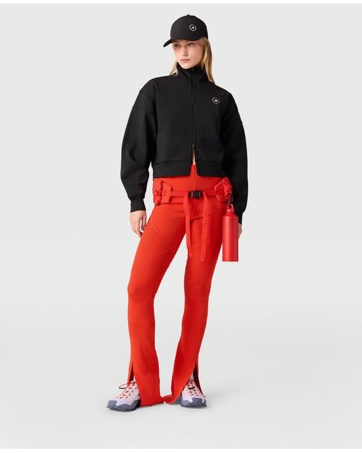 Stella McCartney Black Logo Knitted Track Jacket