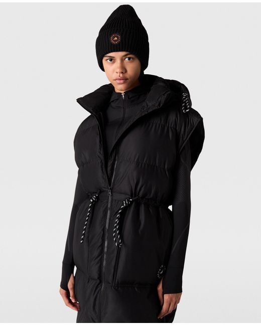 Stella McCartney Blue Truecasuals Long Padded Coat