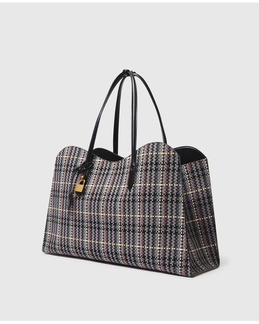 Stella McCartney Black Ryder Weekender Bag