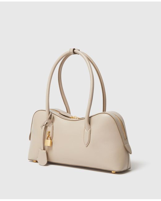 Stella McCartney Natural Ryder Medium Shoulder Bag