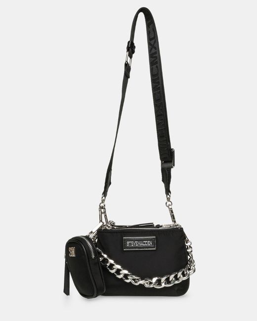 Steve Madden Black Broy-n