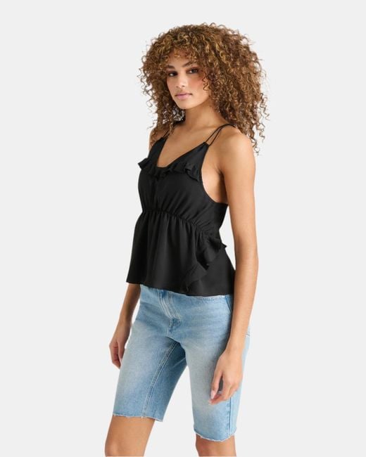 Steve Madden Blue Mina Top