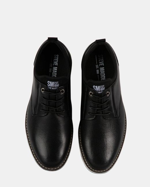 Steve Madden Black Gydeon for men