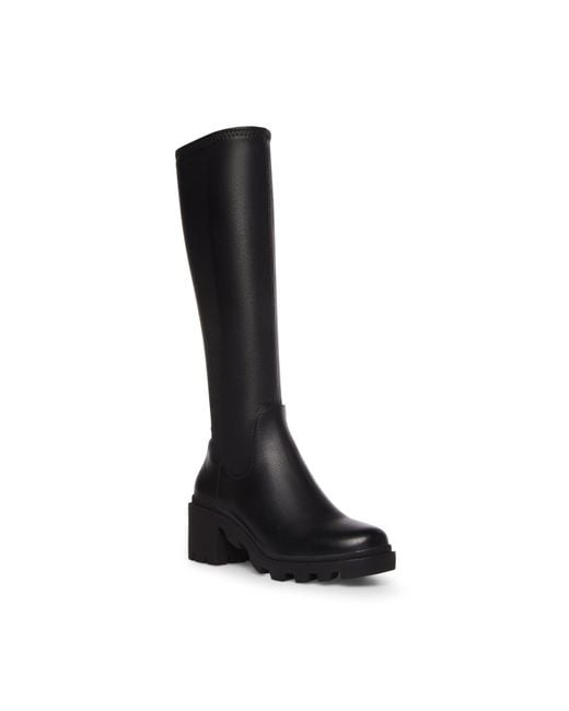 aberdeen black steve madden boots