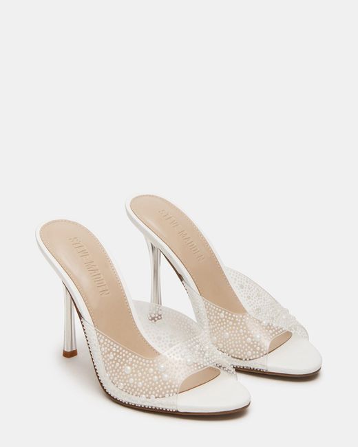 Steve Madden White Peach-p
