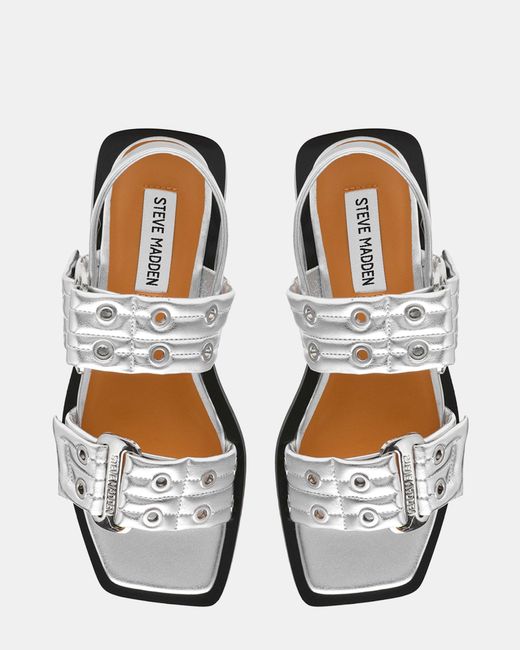 Steve Madden White Saria