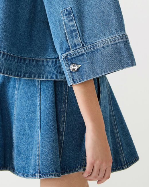 Steve Madden Blue Rhode Jacket Denim