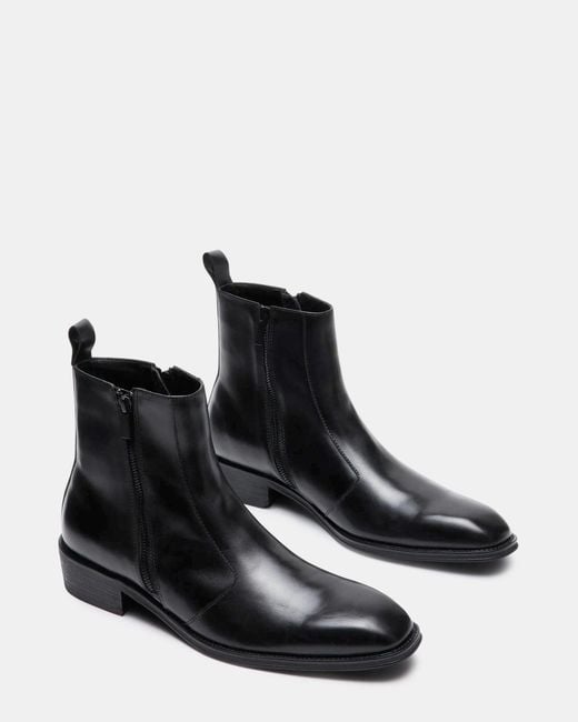 Steve Madden Black Haynes for men