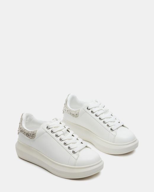 Steve Madden White Gasp-r