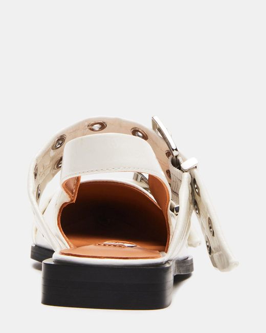 Steve Madden White Graya