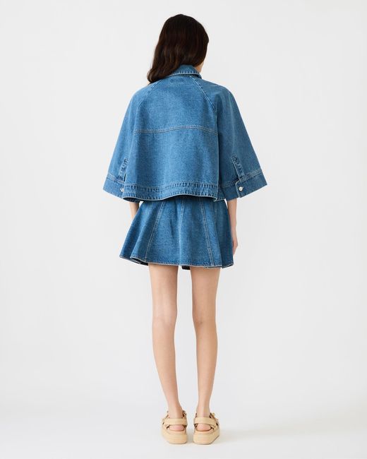 Steve Madden Blue Rhode Jacket Denim