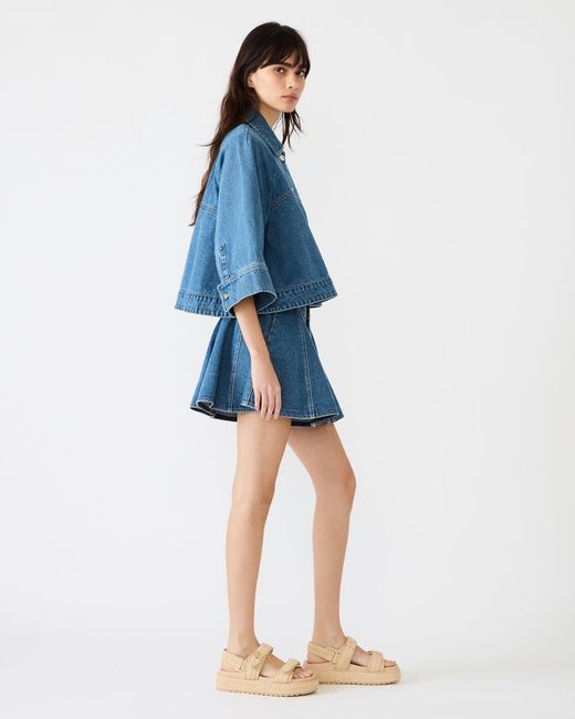 Steve Madden Blue Rhode Jacket Denim