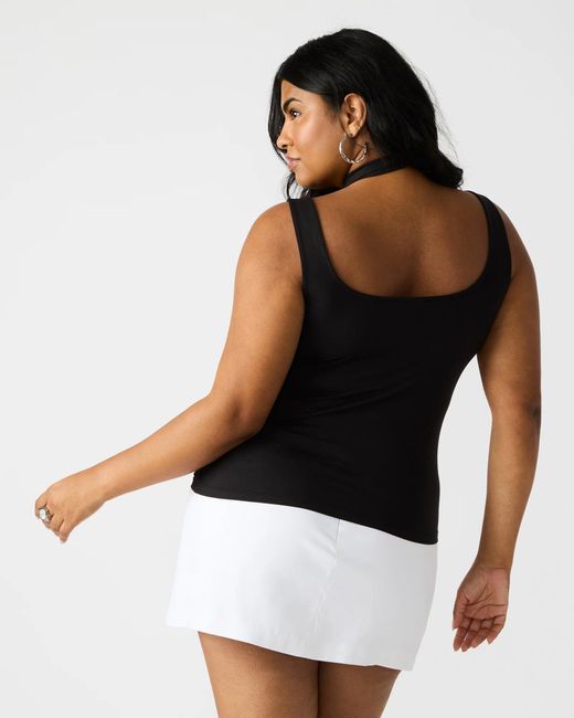Steve Madden Black Percy Top