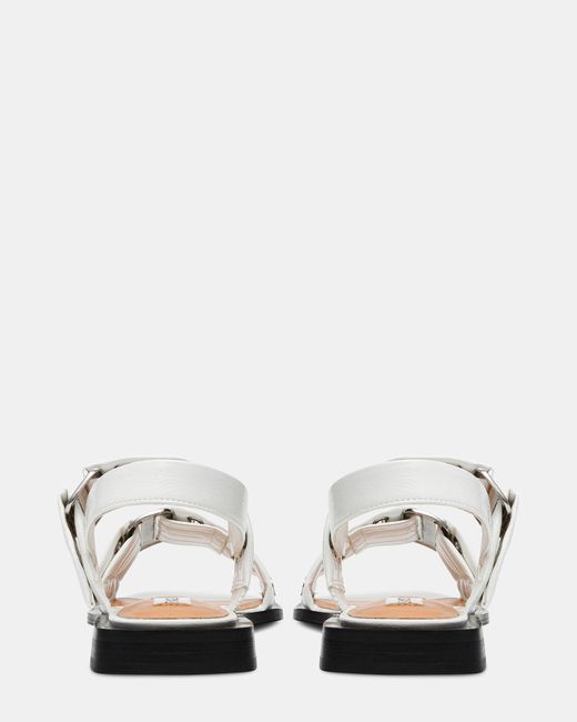 Steve Madden White Saria