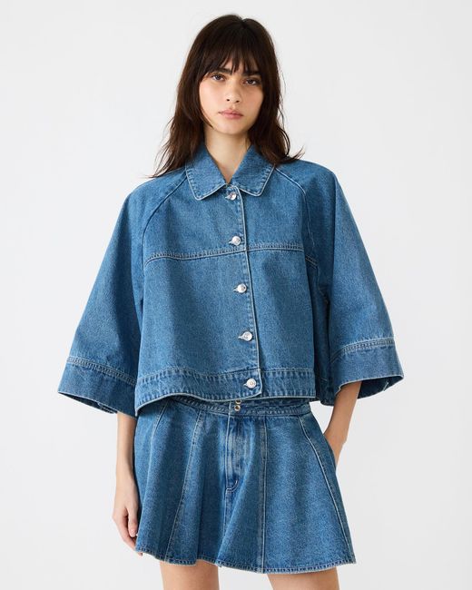 Steve Madden Blue Rhode Jacket Denim