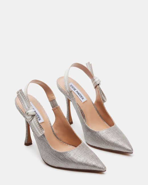 Steve Madden White Bri