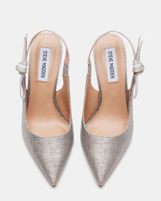 Steve Madden White Bri