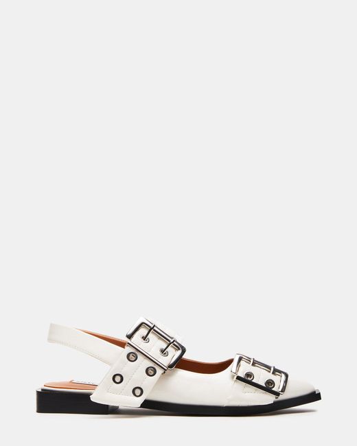 Steve Madden White Graya