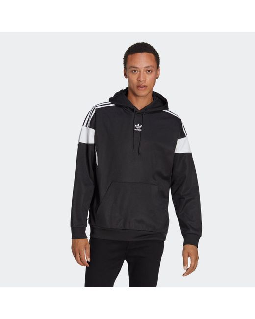 Adidas Originals Adidas Classics Cutline Hoodie in Black für Herren