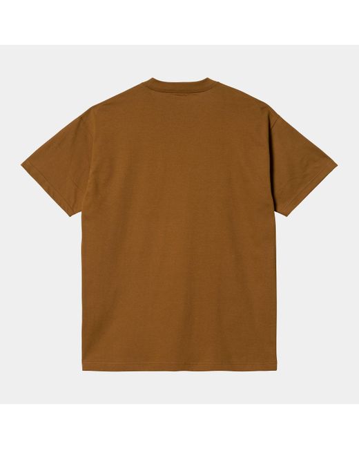 Carhartt Carhartt Wip S/S Heart Patch T-Shirt in Brown für Herren