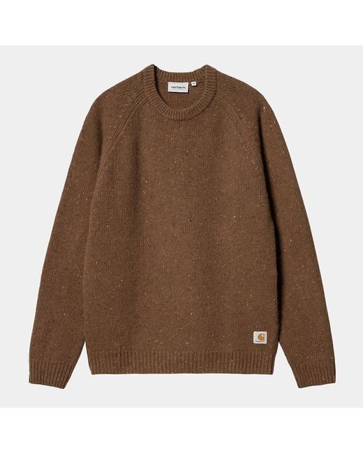 Carhartt Carhartt Wip Anglistic Sweater in Brown für Herren