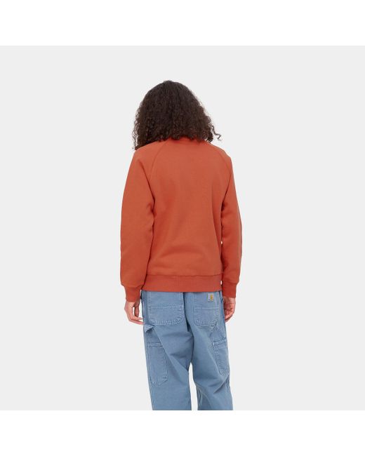 Carhartt Carhartt Wip Chase Sweatshirt in Orange für Herren