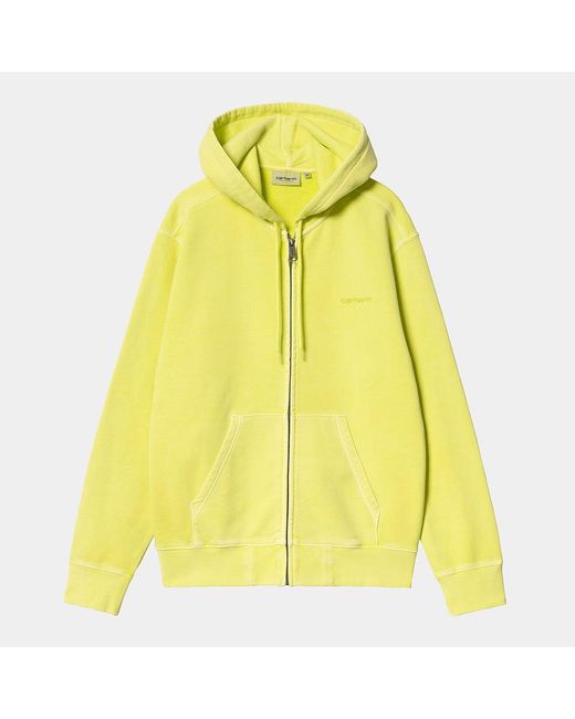 Carhartt Carhartt Wip Hooded Duster Script Jacket in Yellow für Herren