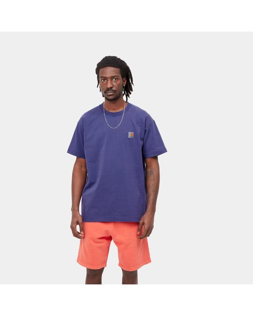 Carhartt Carhartt Wip S/S Nelson T-Shirt in Purple für Herren