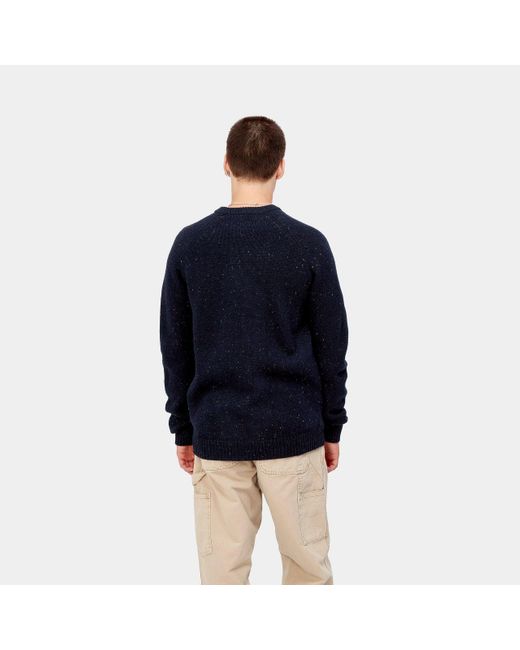 Carhartt Carhartt Wip Anglistic Sweater in Blue für Herren