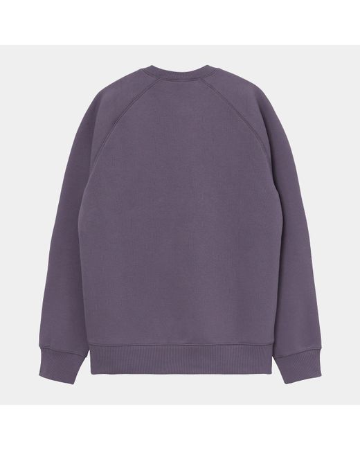Carhartt Carhartt Wip Chase Sweatshirt in Purple für Herren