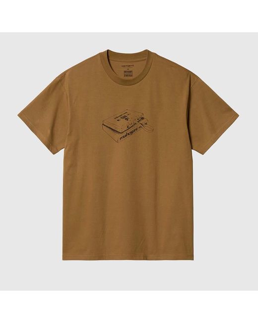 Carhartt Carhartt Wip Mahogani Music T-Shirt in Brown für Herren