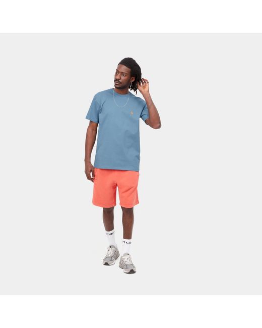 Carhartt Carhartt Wip Chase T-Shirt in Blue für Herren