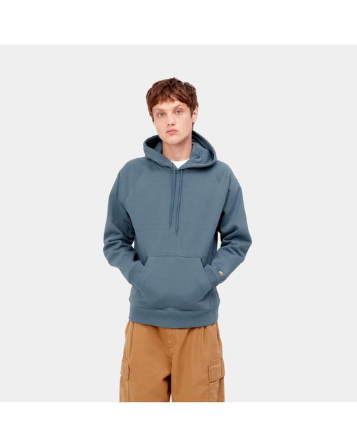 Carhartt Carhartt Wip Hooded Chase Sweat in Blue für Herren