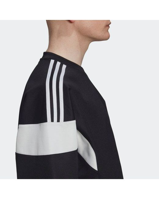 Adidas Originals Adidas Classics Cutline Crew Sweatshirt in Black für Herren