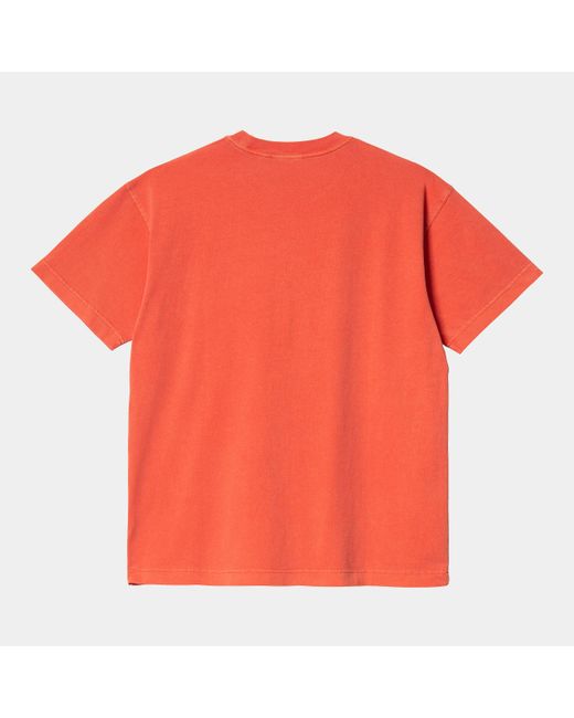 Carhartt Carhartt Wip S/S Nelson T-Shirt in Orange für Herren