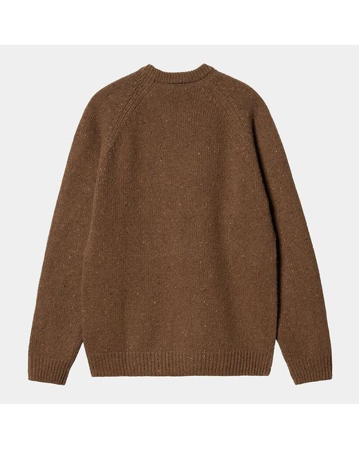 Carhartt Carhartt Wip Anglistic Sweater in Brown für Herren
