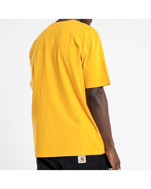Carhartt Carhartt Wip S/S Script T-Shirt in Yellow für Herren