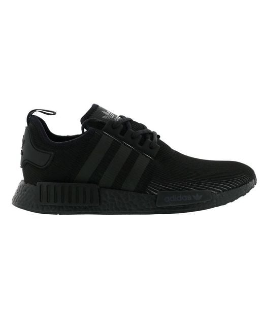 nmd r1 triple black reflective