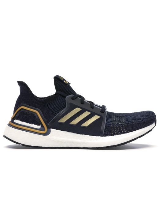 ultra boost blue gold