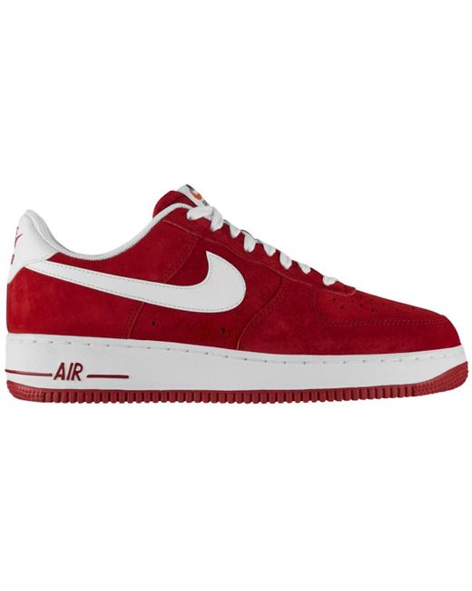 air force 1 low white gym red