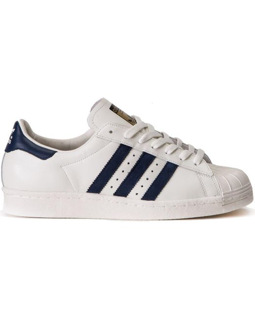 adidas original superstar 80s dlx deepblue