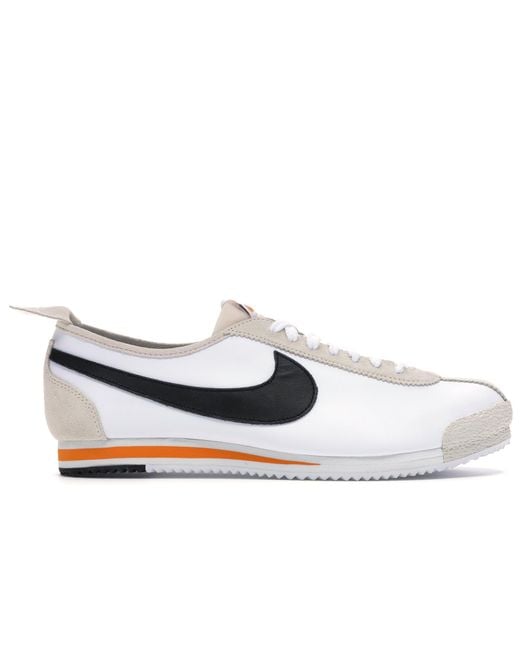 nike cortez orange and blue