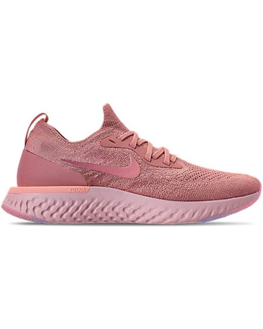 nike epic react flyknit pink blast